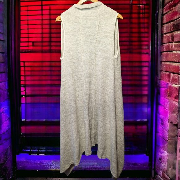 Echo Sleeveless Cardigan Shawl, One Size - Picture 2 of 5